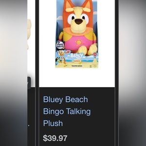 Bingo bluey toy